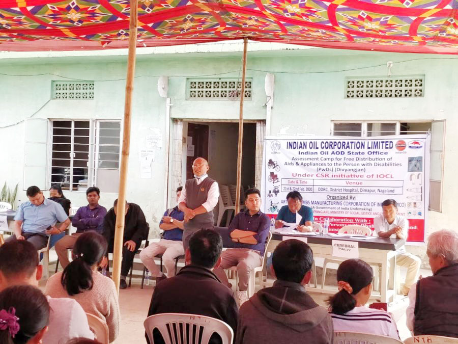 DDRC Dimapur begins assessment camp for PwDs